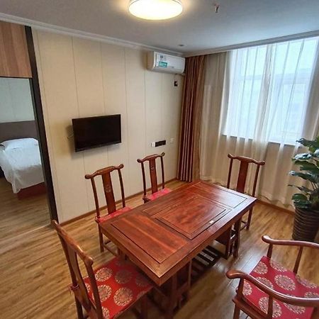 GreenTree Inn Beijing Fangshan Liangxiang Suzhuang Express Hotel Bagian luar foto