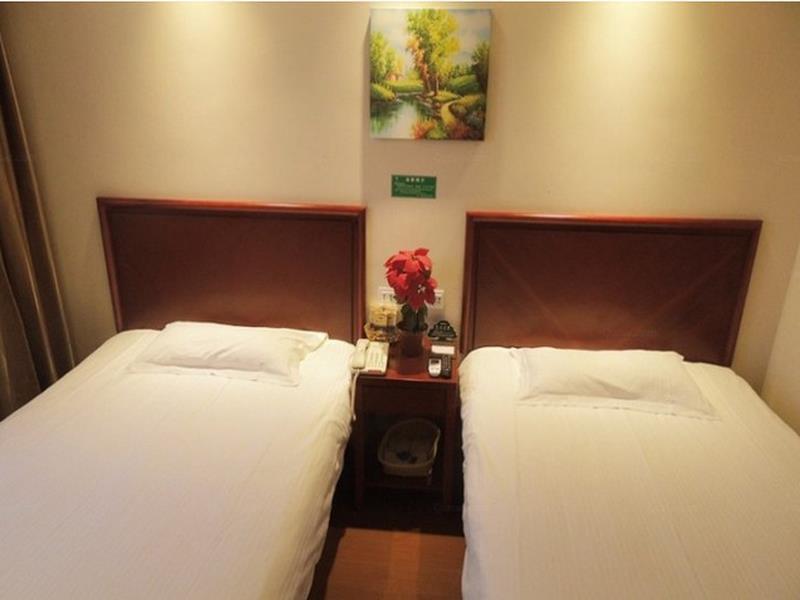 GreenTree Inn Beijing Fangshan Liangxiang Suzhuang Express Hotel Bagian luar foto
