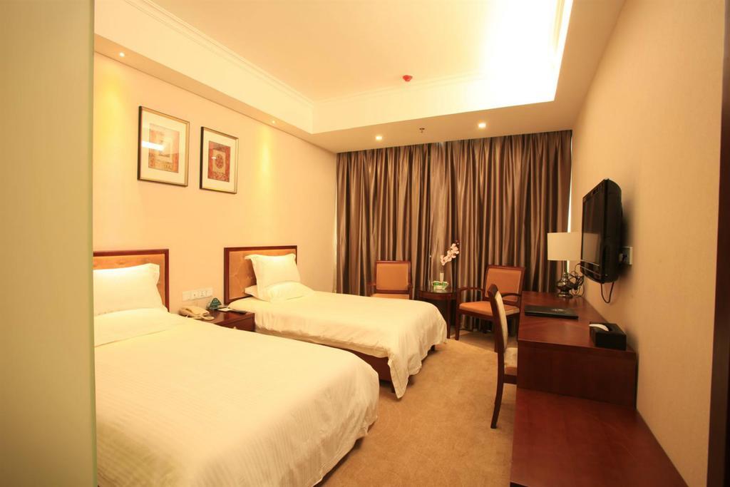 GreenTree Inn Beijing Fangshan Liangxiang Suzhuang Express Hotel Bagian luar foto
