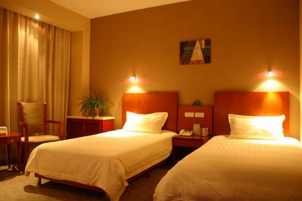 GreenTree Inn Beijing Fangshan Liangxiang Suzhuang Express Hotel Bagian luar foto