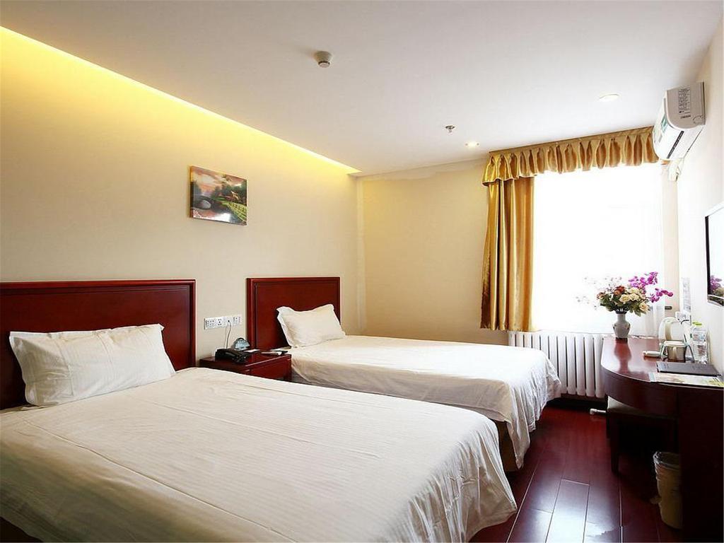 GreenTree Inn Beijing Fangshan Liangxiang Suzhuang Express Hotel Bagian luar foto