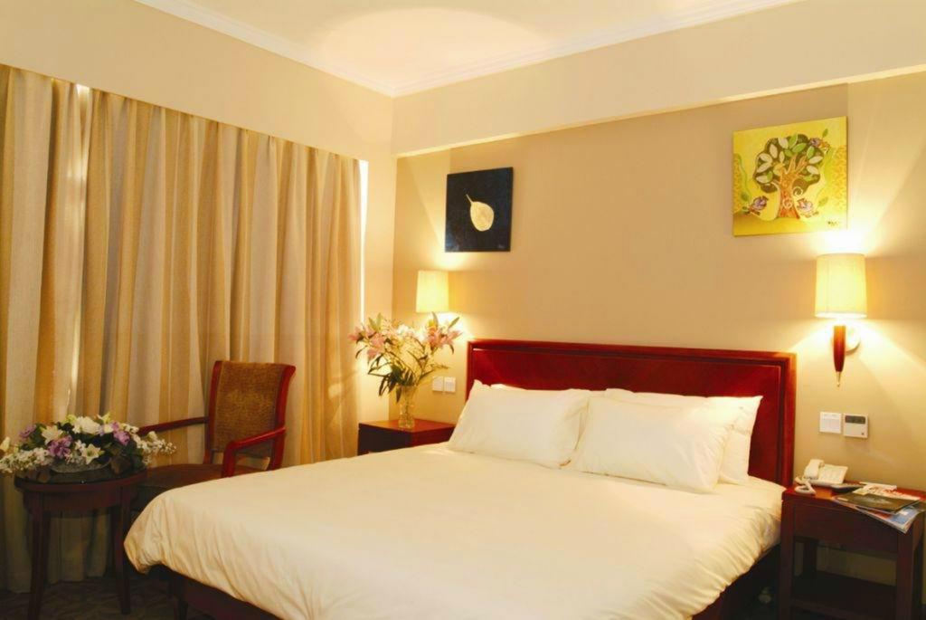 GreenTree Inn Beijing Fangshan Liangxiang Suzhuang Express Hotel Bagian luar foto