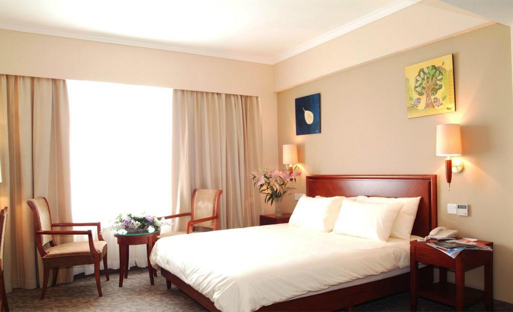 GreenTree Inn Beijing Fangshan Liangxiang Suzhuang Express Hotel Bagian luar foto